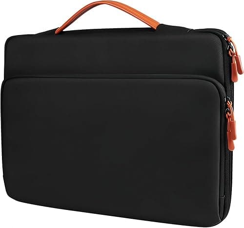 Protective Laptop Sleeve, 13.3-13.6 Inch Surface Laptop 6/5/Studio 2/1, Surface Book, Water-Resistant Shockproof Carrying Case Bag for Acer Aspire/Swift, ASUS Vivobook/Zenbook 14, Black على Amazon.ae - متتبع الأسعار