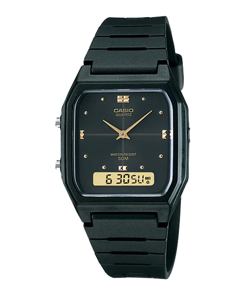 Casio Men's Watch - AW-48HE-1AVDF Black Dial, Black Band on Amazon.ae - Price Tracker