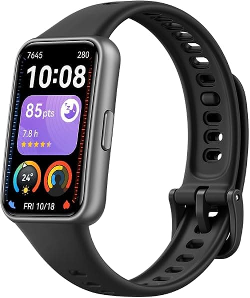 HUAWEI Band 11 Health and Fitness Tracker, Smart Watch, 24/7 Health Intelligence, HRV, Sleep Tracking, Stress Monitor, Emotional Wellbeing, Ultra-Slim, iOS & Android, Up to 14 Days Battery Life, Black على Amazon.ae - متتبع الأسعار