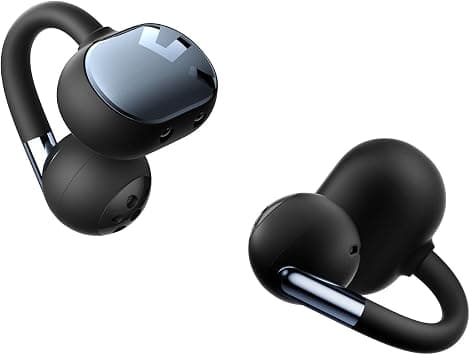 SOUNDPEATS Clip1 Open Ear Earbuds, Premium Dolby Audio & Hi-Res Clip on Headphones, Bluetooth 5.4 Wireless Earphones with AI ENC Noise Cancellation, LDAC, 40H Playtime, IPX5 (deep black) على Amazon.ae - متتبع الأسعار