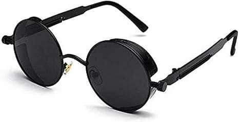 Round Metal Retro Vintage Sunglasses on Amazon.ae - Price Tracker