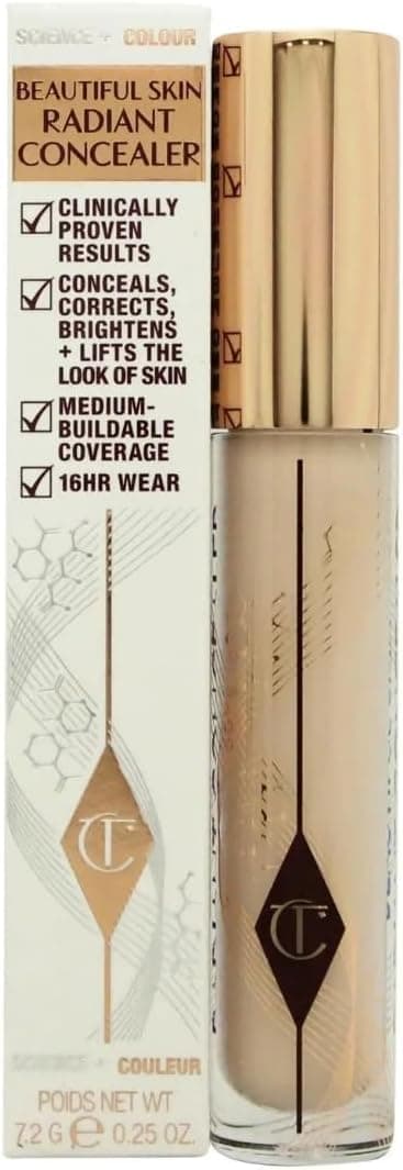 Charlotte Tilbury Beatiful Skin Radiant Concealer | 7.2g | 4.5 Fair, Pack of 1 on Amazon.ae - Price Tracker