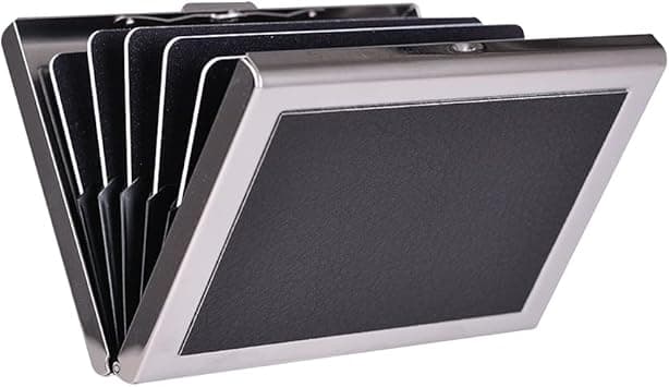 EASTNIGHTS RFID Credit Card Holder Stainless Steel Credit Card Protector Business Card Holder for Women Men on Amazon.ae - Price Tracker