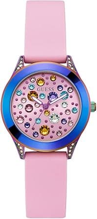 GUESS Iridescent Crystal Analog Watch on Amazon.ae - Price Tracker