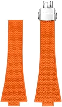 Fluorinated Rubber Strap Suitable for Tissot PRX Series 35mm 40mm Butterfly Buckle Quick Release FKM Replacement Watch Strap for Men and Women 11/12mm on Amazon.ae - Price Tracker