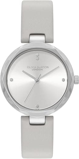Olivia Burton Womens Dimension Quartz Basic, White, One Size - Amazon.ae Price Tracker