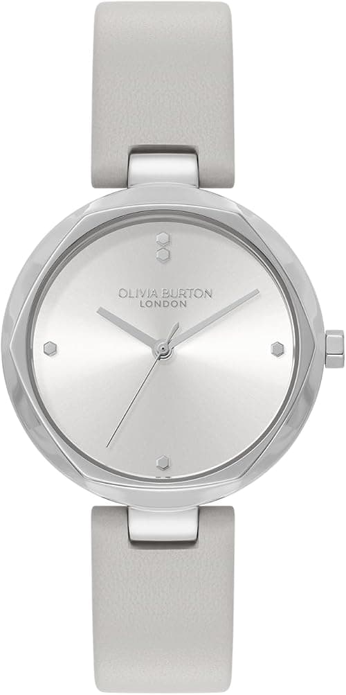 Olivia Burton Womens Dimension Quartz Basic, White, One Size on Amazon.ae - Price Tracker