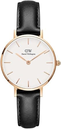 Daniel Wellington Petite Watch Rose Gold Leather on Amazon.ae - Price Tracker