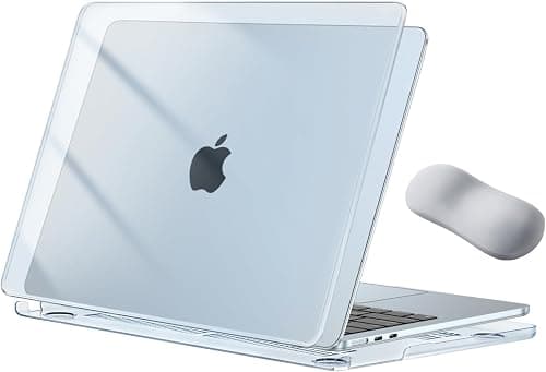MOSISO Case Compatible with MacBook Air 13 inch 2026-2022, Crystal Sky Blue on Amazon.ae - Price Tracker