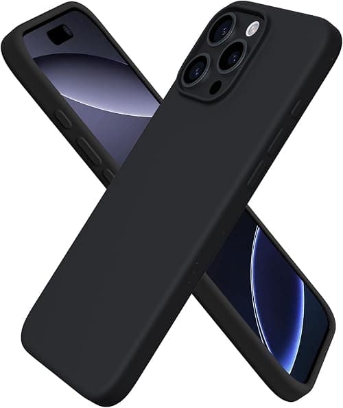 Case Compatible with iPhone 16 Pro 6.3-Inch, Soft Silicone iPhone 16 Pro Cover with Inside Microfiber Shockproof Protective Phone Case for iPhone 16 Pro (Black, iPhone 16 Pro 6.3 inch) on Amazon.ae - Price Tracker
