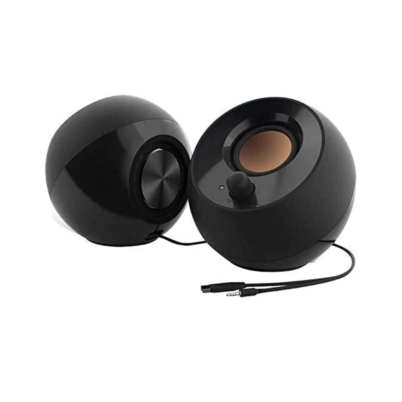 Creative Pebble 2.0 USB-Powered Desktop Speakers with Far-Field Drivers and Passive Radiators for Pcs and Laptops (Black) on Amazon.ae - Price Tracker