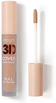 Absolute New Yor 3D Cover Concealer, Full Coverage Concealer for Flawless Skin, Long-Lasting Formula, Ideal for Concealing Imperfections on Amazon.ae - Price Tracker