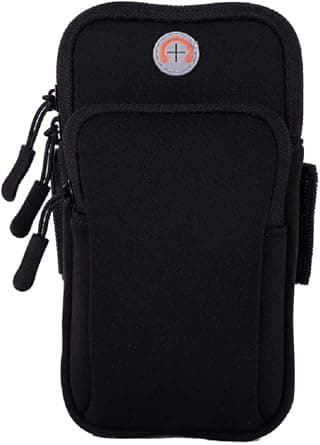 Polyester Sweatproof and Water Resistant Armband | Cell Phone Holder | Armband Case with Card Key Pocket for Running, Gym and Outdoor Sports, All Smart Phones - Support Upto 6.5 Inches على Amazon.ae - متتبع الأسعار