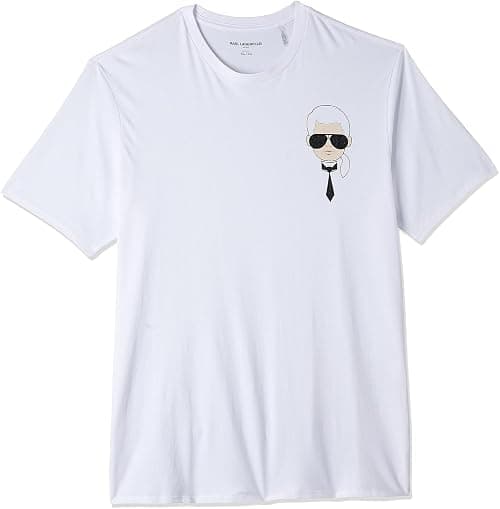KARL LAGERFELD mens Classic Karl Caharacter T-shirt T-Shirt on Amazon - Best Deal Finder