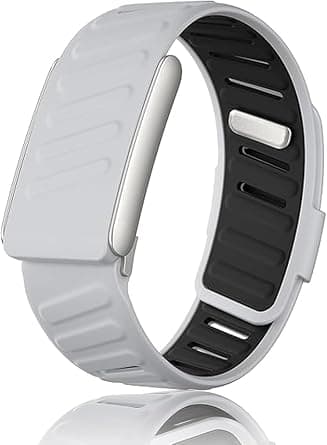 Comfort Silicone Sport Wristband Compatible with WHOOP 5.0 Band, Waterproof and Sweatproof,Soft-Touch Silicone Durable,Breathable Replacement Strap for Men Women على Amazon.ae - متتبع الأسعار