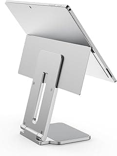 Kensington Elevated Stand for Surface Pro, Tablet Stand Designed for Surface, Foldable Aluminum Non-Skid Base Light-Weight Tablet Holder for Microsoft Surface Pro 7 7+ 8 9 10 11 Surface Go 2 3 4 - Amazon.ae Price Tracker