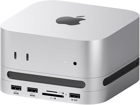 Hagibis Mac Mini M4 Hub with M.2 SSD Enclosure & Dustproof Stand, USB-C Docking Station with M.2 NVMe SSD Case, 4K@60Hz HDMI, SD4.0, Micro SD 4.0, 10Gbps USB3.2 for Mac mini M4 Pro (MC65H+MC65Z) on Amazon - Best Deal Finder