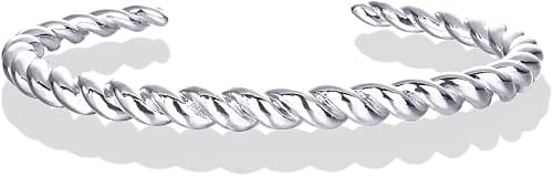 PAVOI Gold Plated Twisted Chunky Bangle Bracelet | 14K Gold Plated | Lightweight Everyday Jewelry on Amazon - Best Deal Finder