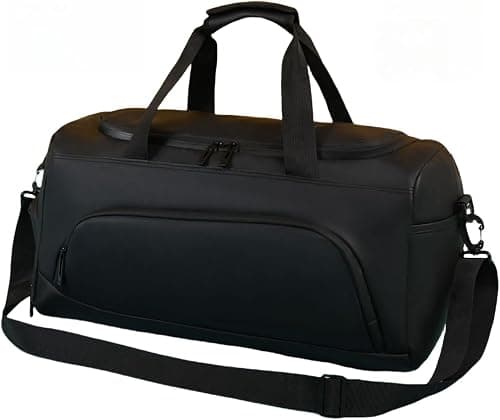 Gym Duffel Bag for Men & Women – 20-37L Waterproof Sports Bag with Shoe Compartment – Carry-On Travel Weekender Bag for Airplane, Gym, Overnight Trips – Durable, Lightweight & Multi-Functional على Amazon.ae - متتبع الأسعار