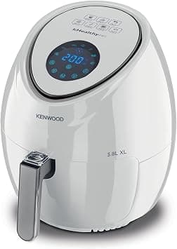 Kenwood Digital Air Fryer XL 3.8L 1.7Kg 1500W With Rapid Hot Air Circulation For Frying, Grilling, Broiling, Roasting, Baking And Toasting Hfp30.000Wh, White on Amazon.ae - Price Tracker