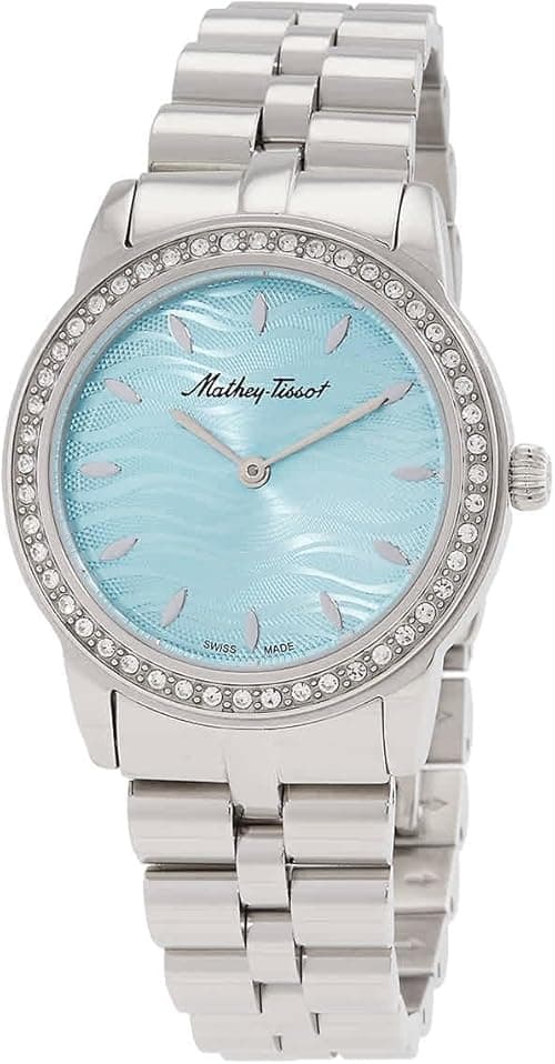 Mathey-Tissot Artemis Quartz Blue Dial Ladies Watch D10860AQBU on Amazon.ae - Price Tracker