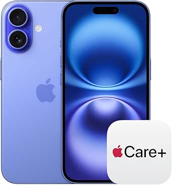 Apple iPhone 16 (128 GB) - Ultramarine with AppleCare+ (2 Years) on Amazon.ae - Price Tracker