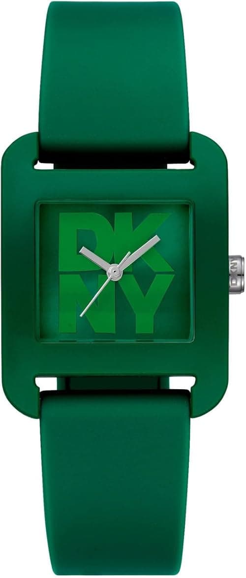 DKNY City Sport Analog Wrist Watch for Women, 28.5 mm x 36.5 mm Case Size, Dark Green on Amazon.ae - Price Tracker