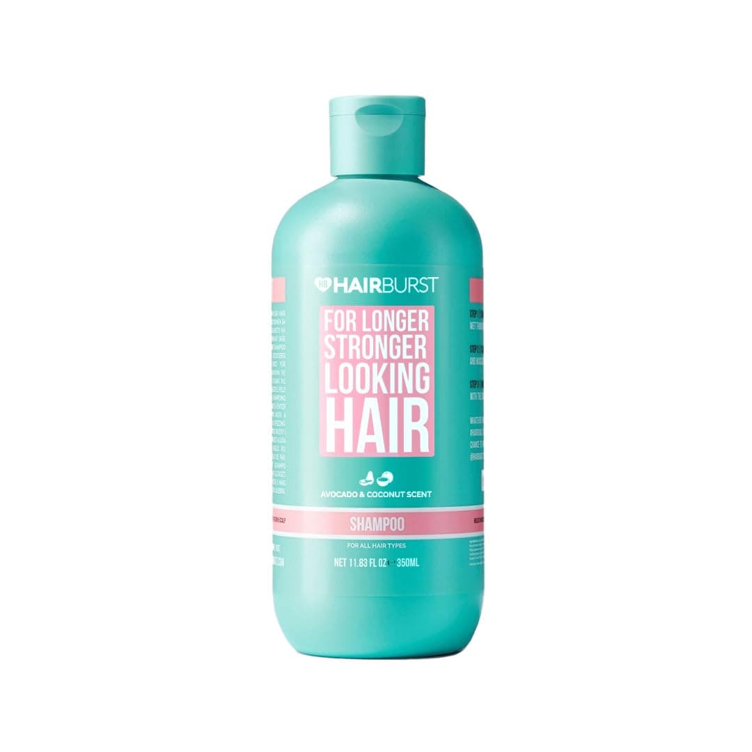 HAIR BURST Hair Growth Shampoo - Reduces Hair Loss - Strengthens Existing Hair Growth - Contains No SLS and Parabens - Coconut and Avocado Aroma - New Bigger Bottles 350ml on Amazon.ae - Price Tracker