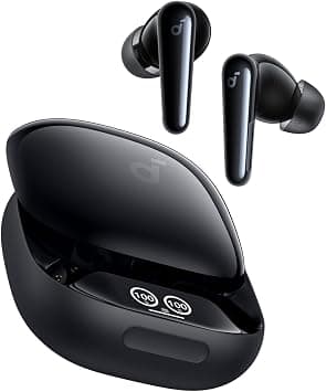 soundcore Liberty 4 Pro by Anker, Noise Cancelling Wireless Earbuds, 7-Sensor and Real-Time Adaptive Noise Cancelling, 2× Faster Charging, Studio-Level Hi-Fi Music, Clear Calls with 9 Mics and AI على Amazon.ae - متتبع الأسعار