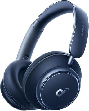 Soundcore by Anker Space Q45 Wireless Headphones with up to 98% Active Noise Cancellation, 50 Hours of Use in Normal Mode, App, Hi-Res LDAC Audio, Comfortable Fit, Bluetooth 5.3 | Over-Ear, Reduce Noise By Up to 98%, 50H Playtime, LDAC Hi-Res Wireless Audio, Comfortable Fit, Clear Calls, Bluetooth 5.3 on Amazon.ae - Price Tracker