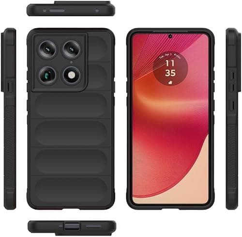 Cover Compatible with Motorola Moto G67 5G / G77 5G Camera Protection Anti-drop TPU Mobile Soft Case Black on Amazon.ae - Price Tracker