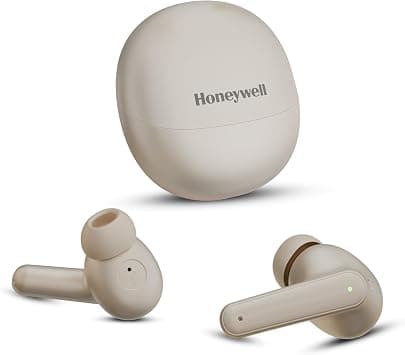 Honeywell Moxie V1400 Bluetooth v5.4 TWS In-Ear Earbuds, ENC with 4 Mics for HD Calling, 45H Battery Life, Stereo Sound, Deep Bass, IPX4, 40ms low latency Gaming Mode on Amazon.ae - Price Tracker