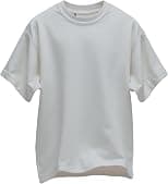 Unisex Short Sleeve Shirt Over Size Heavy T-shirt Crowneck100 Cotton - Amazon.ae Price Tracker