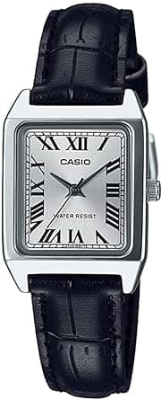 Casio LTP-V007L-7B1 Standard Quartz Women's Wristwatch, Silver Black, International Model on Amazon.ae - Price Tracker