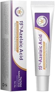 15% Azelaic Acid Acne Cream, Azelaic Acid Serum, Vitamin C & Hyaluronic Acid & Niacinamide Facial Treatment,Redness Relief Face,Smoothing Skin and Blemish, Clears Pores (1pc) on Amazon.ae - Price Tracker