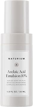 Naturium Azelaic Acid Emulsion 10% Plus Bioactive Complex & Niacinamide, Anti-Aging Skin Care, 1 oz على Amazon.ae - متتبع الأسعار