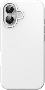 JETech Liquid Silicone Case for iPhone 16 6.1-Inch, Silky Soft Touch Full-Body Protective Phone Case, Anti-Scratch Shockproof Cover with Microfiber Lining (White) على Amazon.ae - متتبع الأسعار
