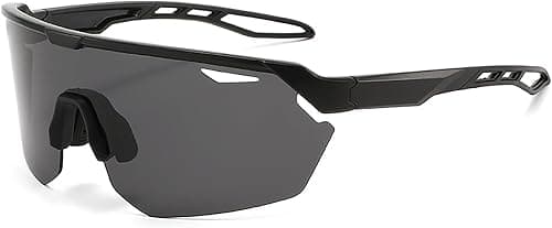 Polarized Sports Sunglasses for Men Women, UV400 Protection Ultralight 24g Sun Glasses with Adjustable Nose Pads, Anti-Fog Cycling Running Fishing Driving Glasses for Outdoor & Ramadan Eid Gift on Amazon.ae - Price Tracker