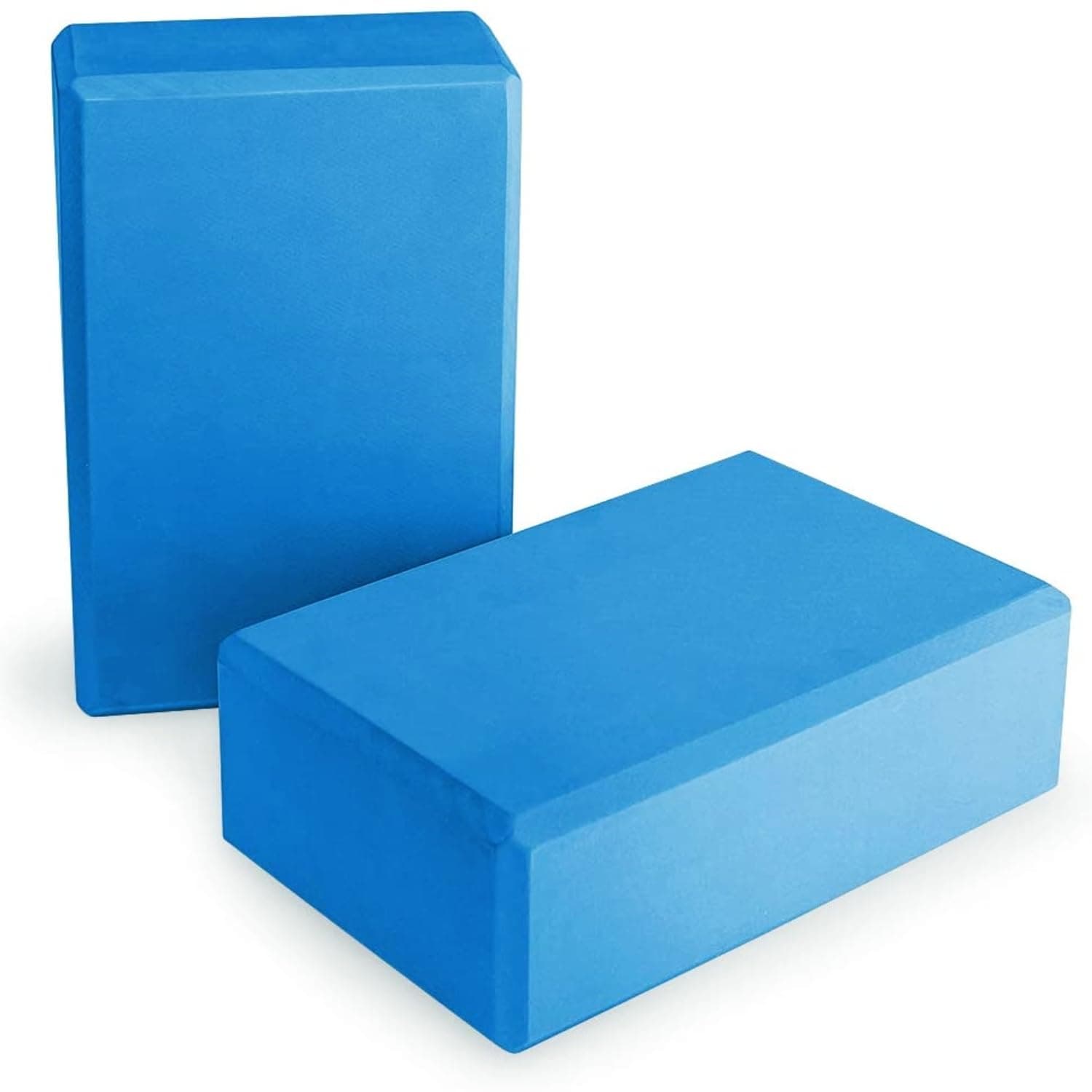 SKY-TOUCH Yoga Block Brick 2 Pack, Non Slip Yoga Block Brick Foam Home Exercise Fitness Gym High Density EVA Foam Blocks for Improve Stretching Yoga/Pilates/Fitness, Blue on Amazon.ae - Price Tracker