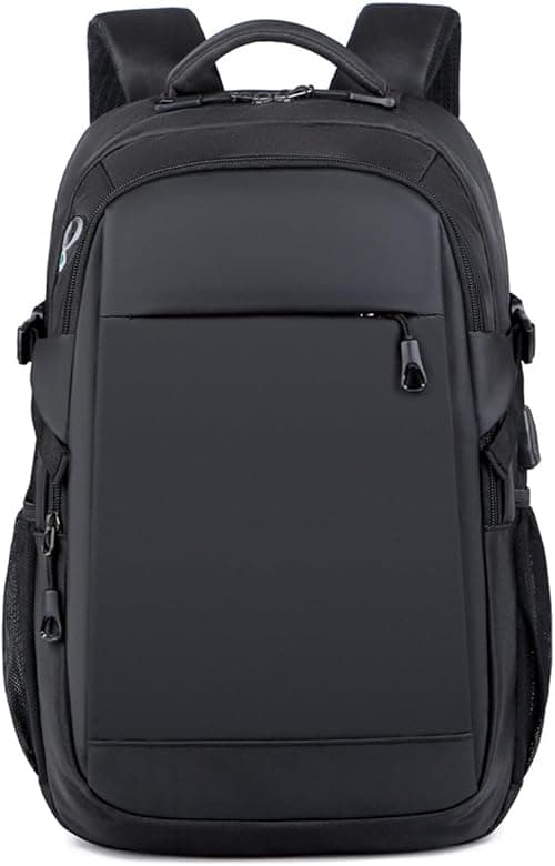 Laptop Backpack light weight premium quality with USB Charging Port, Anti Theft Business Backpack, Water Resistant Bag, Fits 15.6 Inch, Black على Amazon.ae - متتبع الأسعار