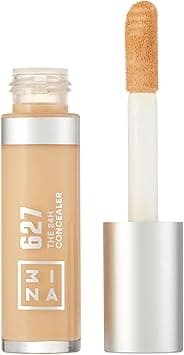 3INA MAKEUP - Vegan - Cruelty Free - The 24h Concealer 627 - Medium-Full Coverage - Long Lasting - Dark Circles and Spots Eye Liquid Concealer - with Soft-Chunky Applicator - Ultra light nude on Amazon.ae - Price Tracker