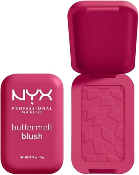 NYX Professional Makeup Buttermelt Blush, Powder Blush, up to 12 H Wear, Fade & Transfer Resistant, Butta Than Before. on Amazon.ae - Price Tracker