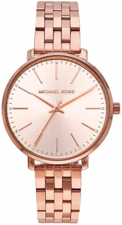 Michael Kors Women's Watch Pyper, 38 mm Case Size, Three Hand Movement, Stainless Steel Strap on Amazon.ae - Price Tracker