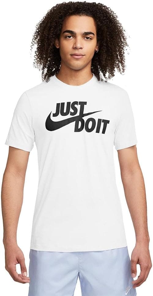 تيشيرت رياضي سووش للرجال مطبوع عليه Just Do It من نايك (عبوة من قطعة واحدة) على أمازون - دليلك لأفضل العروض