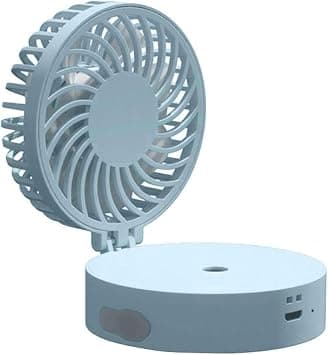 fan Mute USB Convenient Desktop Humidification And Charging Small Fan, With LED Lighting Handheld Water Spray Mist Electric Fan on Amazon.ae - Price Tracker