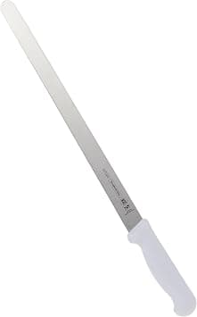 Tramontina Professional 14 Inches Plain Edge Slicer Knife for Cold Cuts with Stainless Steel Blade and White Polypropylene Handle with Antimicrobial Protection على Amazon.ae - متتبع الأسعار