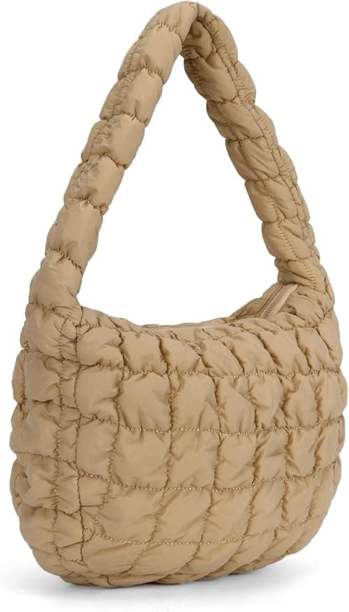 YFGBCX Quilted Tote Bag for Women Puffer Bag Quilted Bag Lightweight Puffy Tote Bag Quilted Padding Shoulder Bag on Amazon.ae - Price Tracker