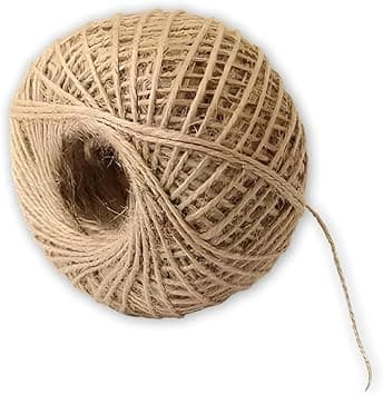REDDOTGIFT® 100M Or 50M Natural Jute Twine Cord Hemp Rope String 2mm Rustic Wrap Gift Packing String Wedding Decoration, Jute Ropes,Nature Jute Ropes on Amazon.ae - Price Tracker