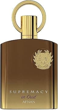 AFNAN Supremacy in Oud - Eau De Parfum - Stylish Bottle for Men -Afnan Perfume - Afnan Arabic perfume - Afnan Long lasting Perfume - Spray Perfume 100ml على Amazon.ae - متتبع الأسعار