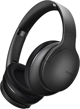 DOQAUS Bluetooth Headphones Over Ear, Bluetooth 5.3 Wireless Headphones, 90H Playtime, 3 EQ Modes, HiFi Stereo Headphones Wireless, Soft Ear Pad, Built-In Mic, Foldable Headphones for Phone/PC(Black) على Amazon.ae - متتبع الأسعار